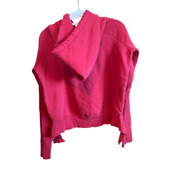 Frank & Eileen NWOT Tee Lab Pocket Hoodie Size S Cranberry Red - Picture 2 of 4